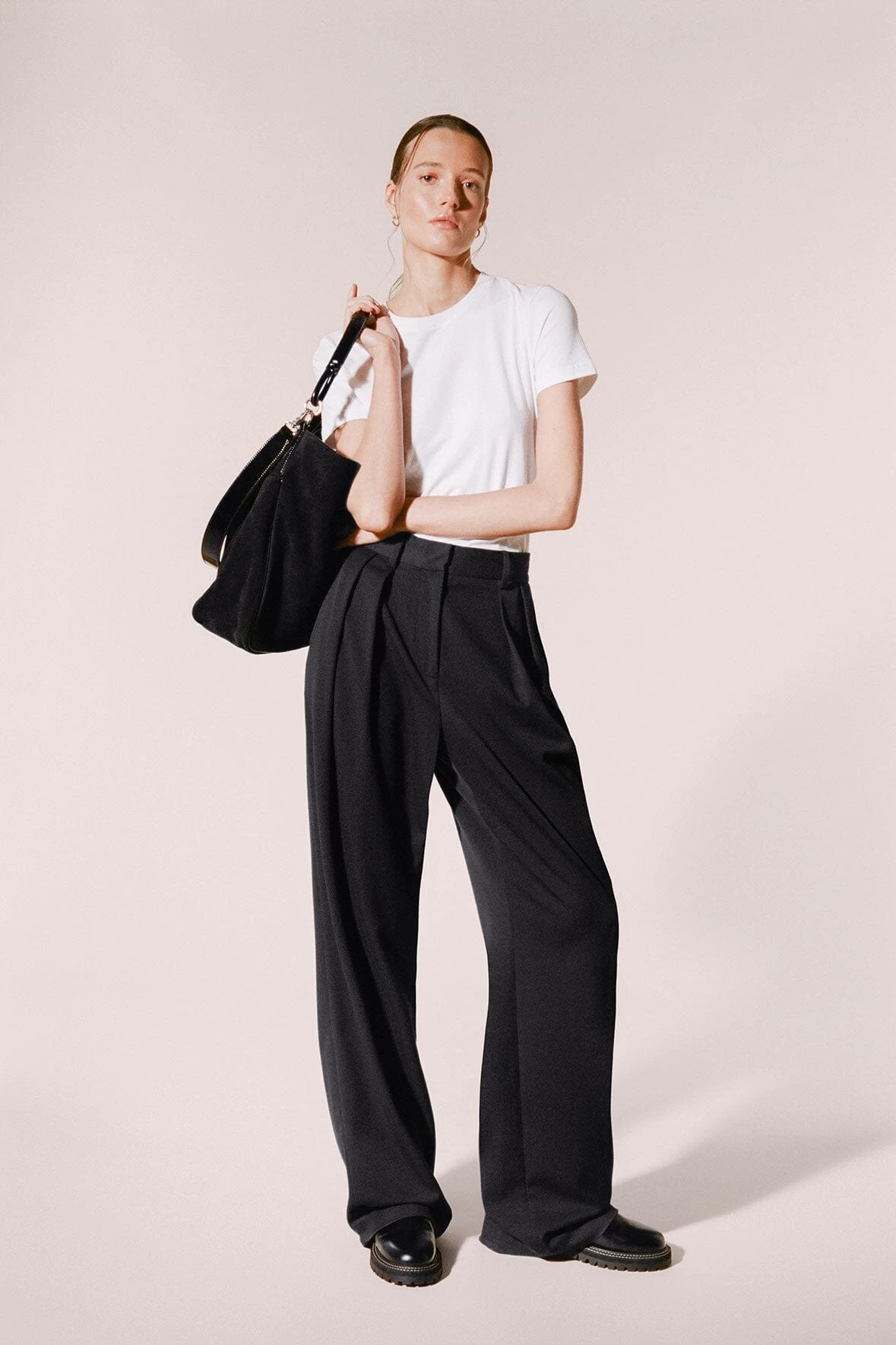 PERRY BAG | BLACK SUEDE 2 PERRY BAG | BLACK SUEDE - Image 2