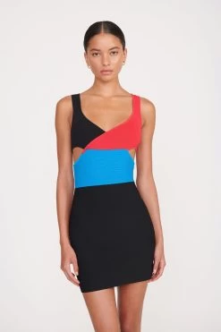 CASSANDRA DRESS | MARBLE WAVE 9 CASSANDRA DRESS | MARBLE WAVE -Chic Style Shop 036 230516 Staud Fall Ecom 02000 web