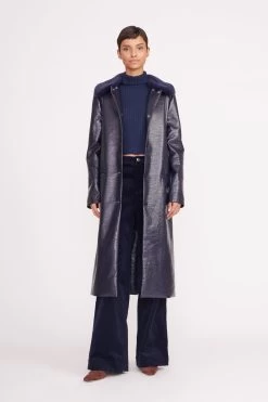 VARNISHES COAT | NAVY