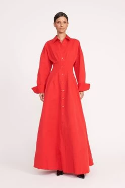 WINONA DRESS | POINSETTIA