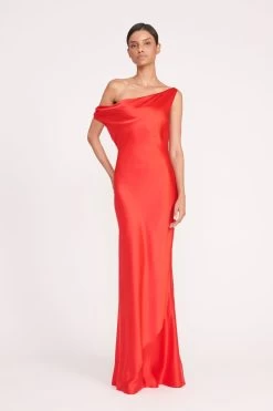 ASHANTI DRESS | RED ROSE -Chic Style Shop 127 ASHANTI DRESS SPICY RED 0886 web