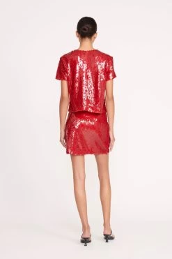 QUINCY TOP | POINSETTIA -Chic Style Shop 281 QUINCY TOP POINSETTIA 0374 web