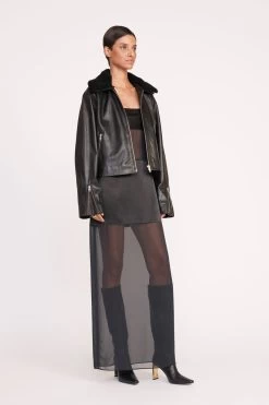 LENORA JACKET | BLACK -Chic Style Shop 36 MISTY DRESS BLACK 1313 web