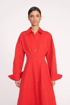 WINONA DRESS | POINSETTIA -Chic Style Shop 98 WINONA DRESS POINSETTIA 1085 web