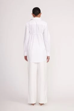 ALITA TUNIC | WHITE -Chic Style Shop Alita Tunic White Luisa Pant Ivory 00251 web