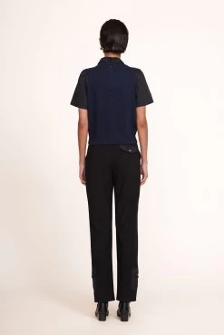 ARYA TOP | NAVY BLACK -Chic Style Shop Arya Top Navy Black Sesame Pant Black 007 edit web