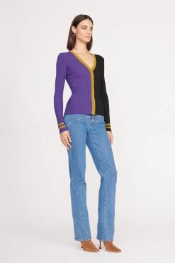 THE STAUD NFL CARGO SWEATER | BALTIMORE RAVENS -Chic Style Shop CARGO SWEATER BALTIMORE RAVENS 1084 web