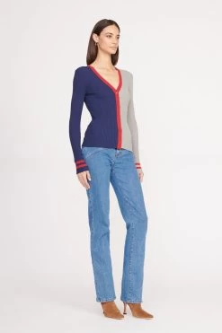 THE STAUD NFL CARGO SWEATER | NEW ENGLAND PATRIOTS -Chic Style Shop CARGO SWEATER NEW ENGLAND PATRIOTS 0600 web