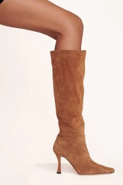 CAMI BOOT | TAN SUEDE -Chic Style Shop Cami Boot Tan 058 edit web