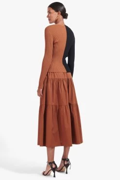 SEA SKIRT | TAN -Chic Style Shop Cargo Sweater Tan Black Sea Skirt Tan 00946 web eca940dc f39e 40c0 9d2f 0973d555c996
