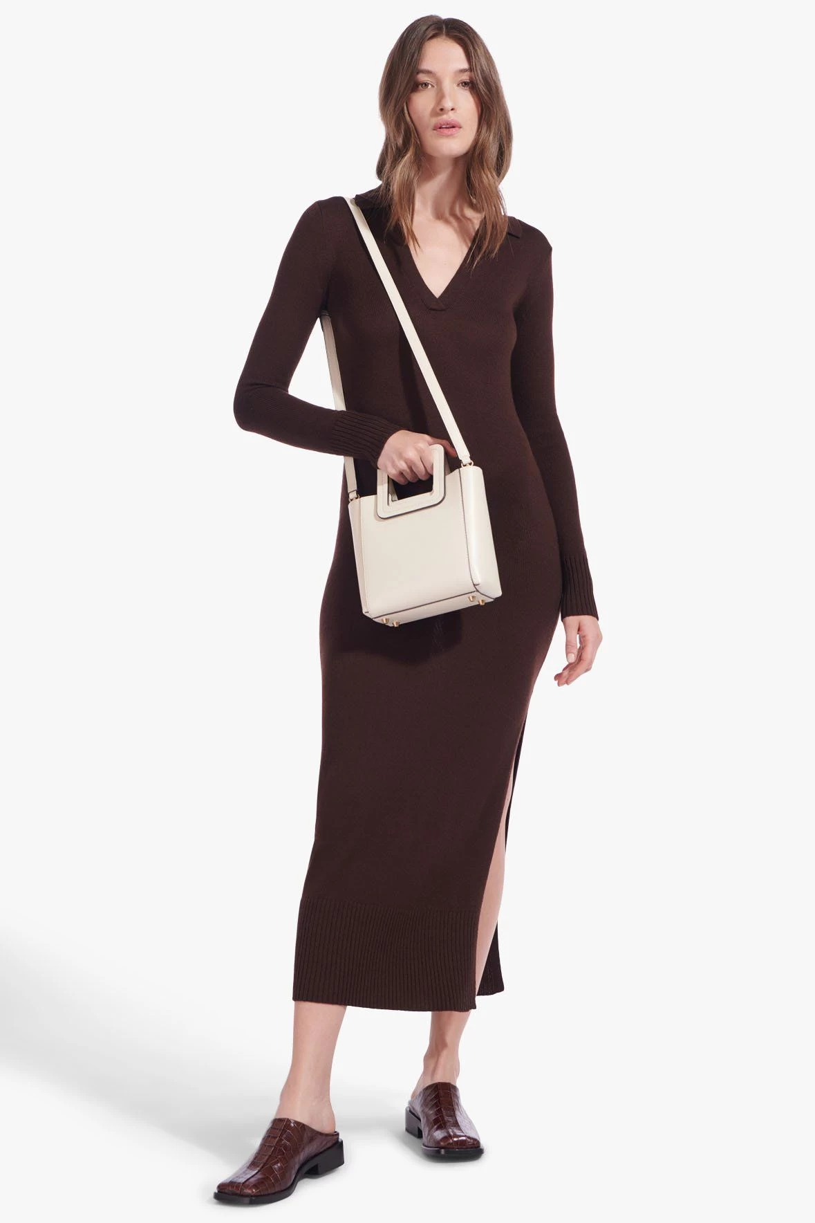 MINI SHIRLEY LEATHER BAG | CREAM 3 MINI SHIRLEY LEATHER BAG | CREAM - Image 3