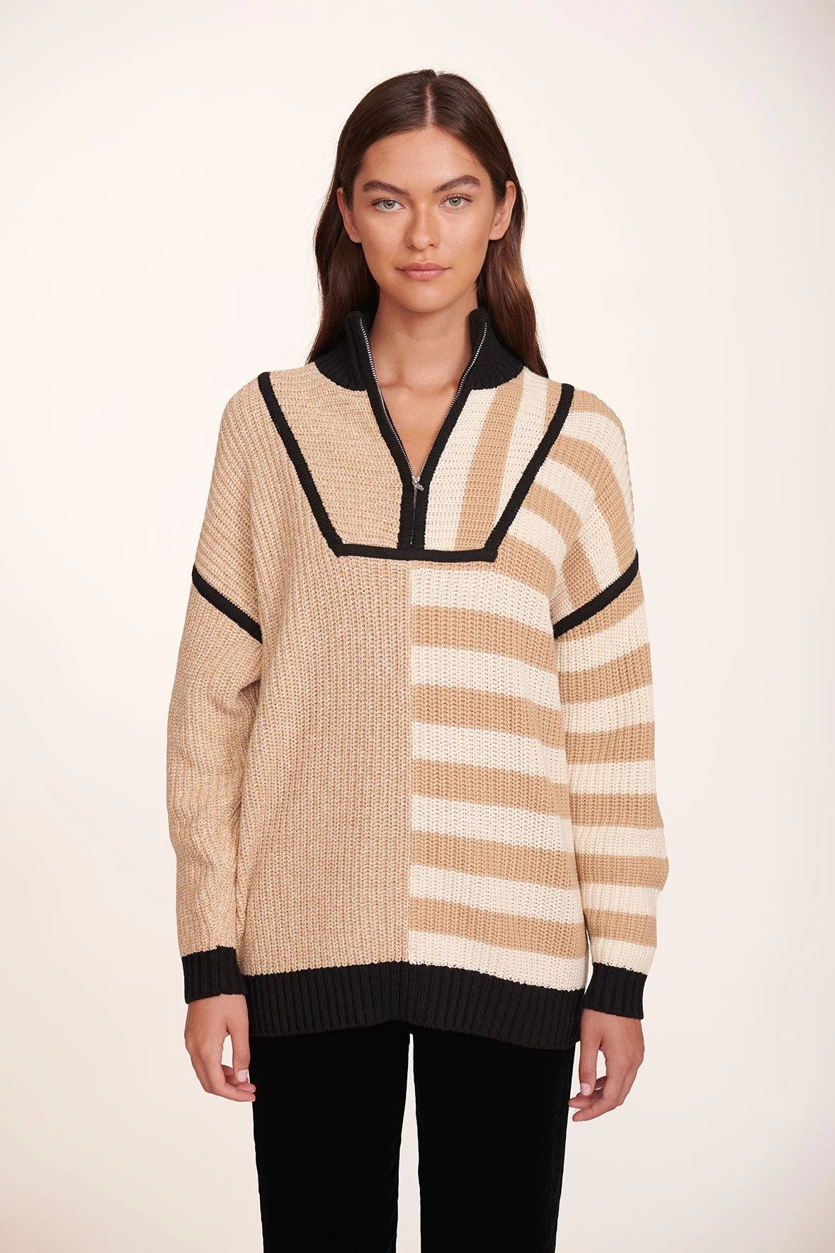 HAMPTON SWEATER | SAHARA STRIPE 1 HAMPTON SWEATER | SAHARA STRIPE
