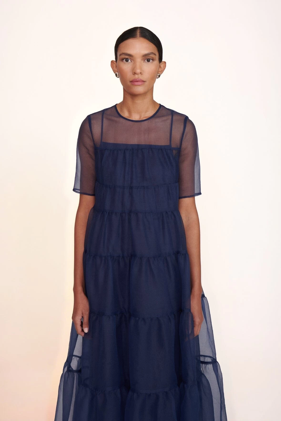 HYACINTH DRESS | NAVY 4 HYACINTH DRESS | NAVY - Image 4