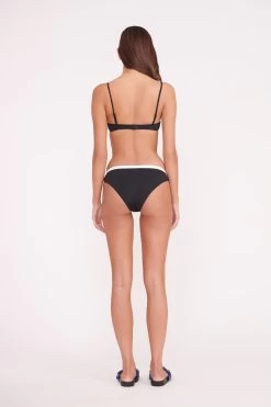 JO BALCONETTE BIKINI TOP | BLACK WHITE -Chic Style Shop JO BALCONETTE GEMMA BOTTOM BLACK WHITE 00425 web