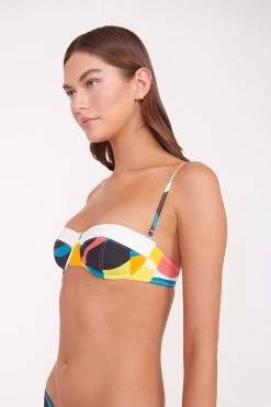 JO BALCONETTE BIKINI TOP | MARBLE WAVE -Chic Style Shop JO BALCONETTE GEMMA BOTTOM MARBLE WAVE 01063 web