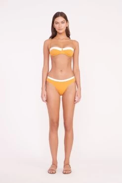 GEMMA BIKINI BOTTOM | NECTARINE WHITE