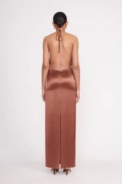 JANET DRESS | CLOVE -Chic Style Shop Janet Dress Clove 04632 web