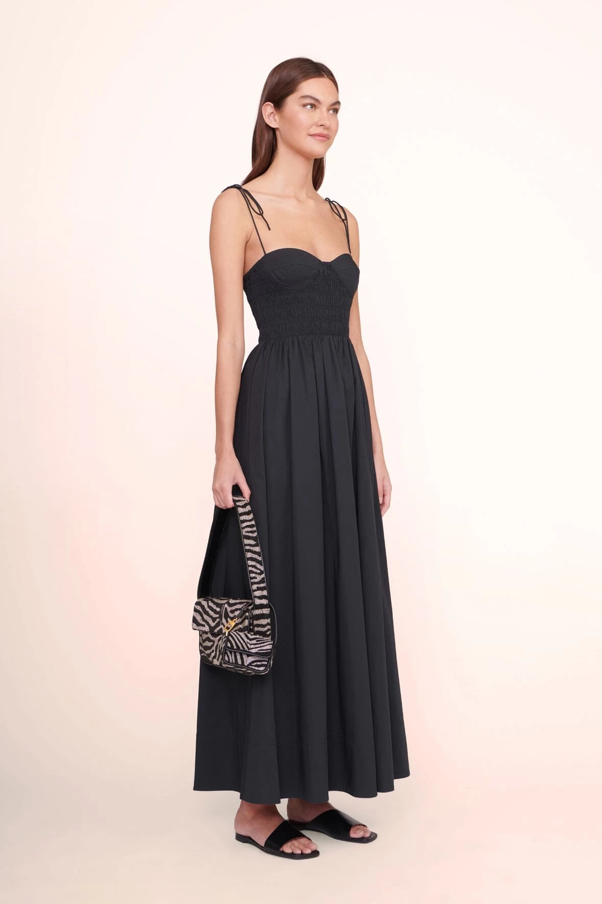 TOMMY BEADED BAG | BLACK WHITE 8 TOMMY BEADED BAG | BLACK WHITE - Image 8