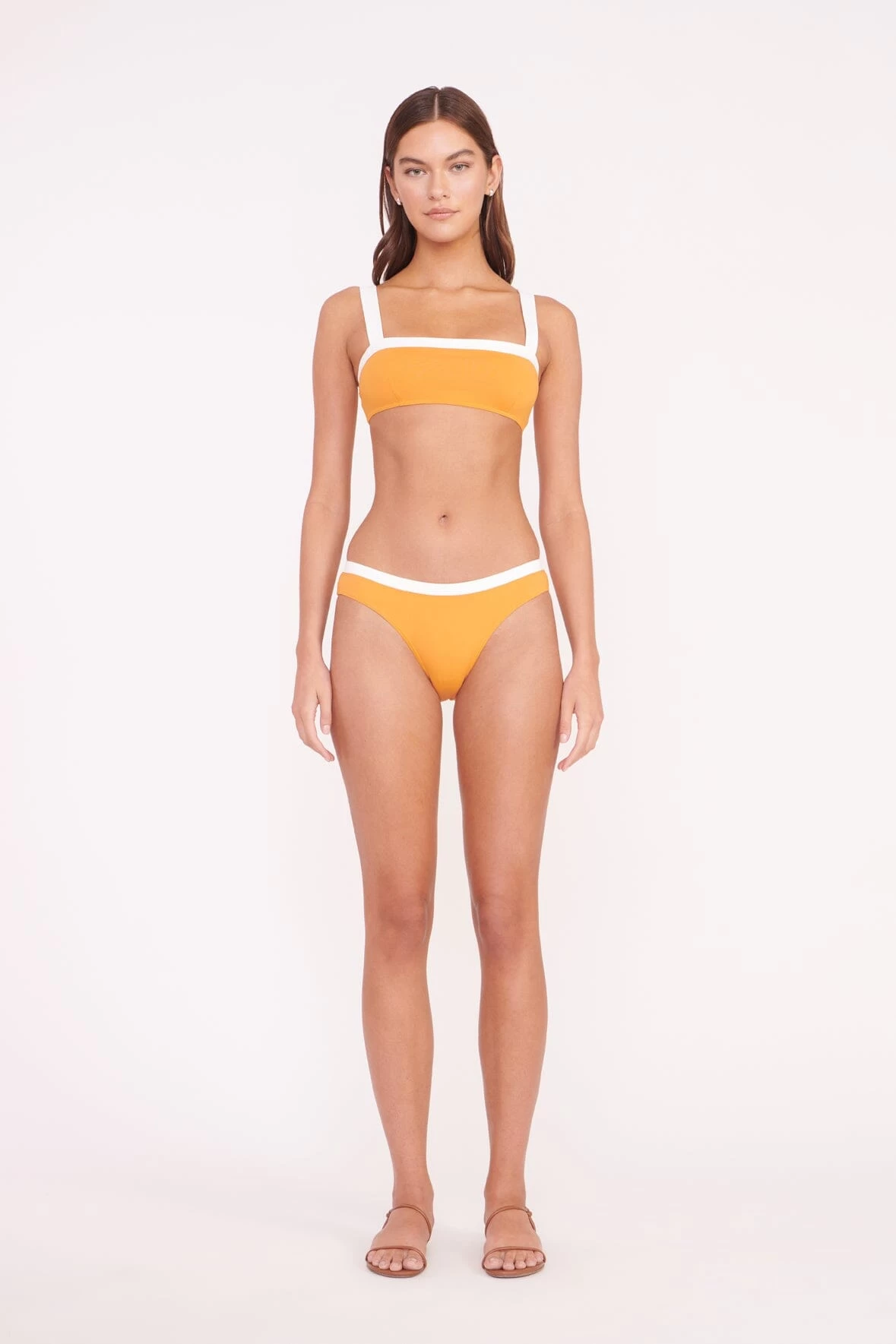 LIV BIKINI TOP | NECTARINE WHITE 2 LIV BIKINI TOP | NECTARINE WHITE - Image 2