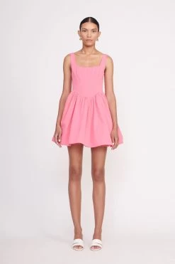 LANDSCAPE DRESS | CORAL PINK