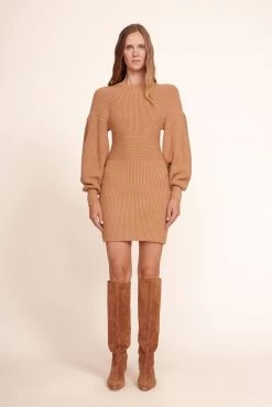 WALLY BOOT | TAN SUEDE -Chic Style Shop Marylebone Dress Camel 002 edit web