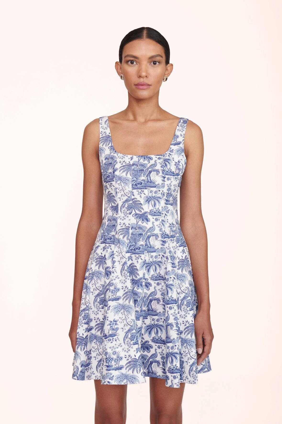MINI WELLS DRESS | BLUE TOILE 4 MINI WELLS DRESS | BLUE TOILE - Image 4