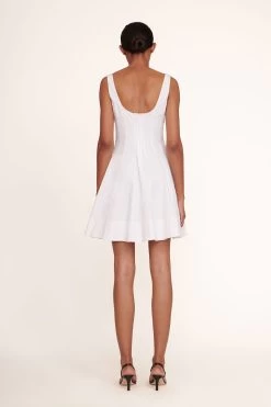 MINI WELLS DRESS | WHITE -Chic Style Shop Mini Wells Dress White 179 edit web