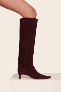 WALLY BOOT | PLUM SUEDE -Chic Style Shop Palettes Dress Plum 064 web