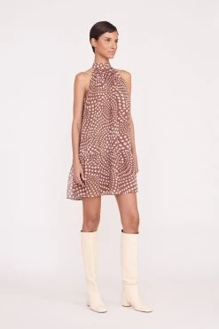 MARLOWE DRESS | CLOVE WAVY DOT -Chic Style Shop Pre Fall 011 00304 web