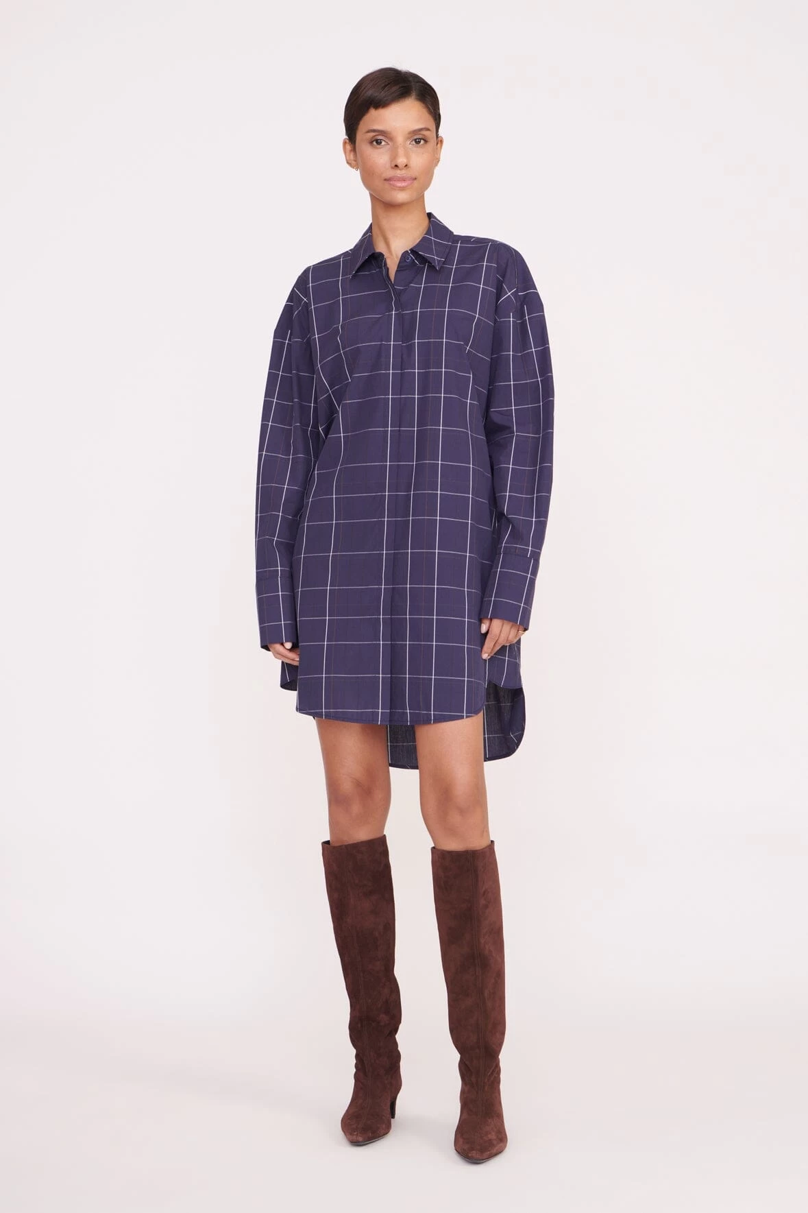 COLTON DRESS | NAVY PLAID 1 COLTON DRESS | NAVY PLAID