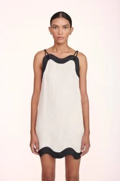 RENATA DRESS | NATURAL BLACK -Chic Style Shop Renata Dress Natural Black 02742 web