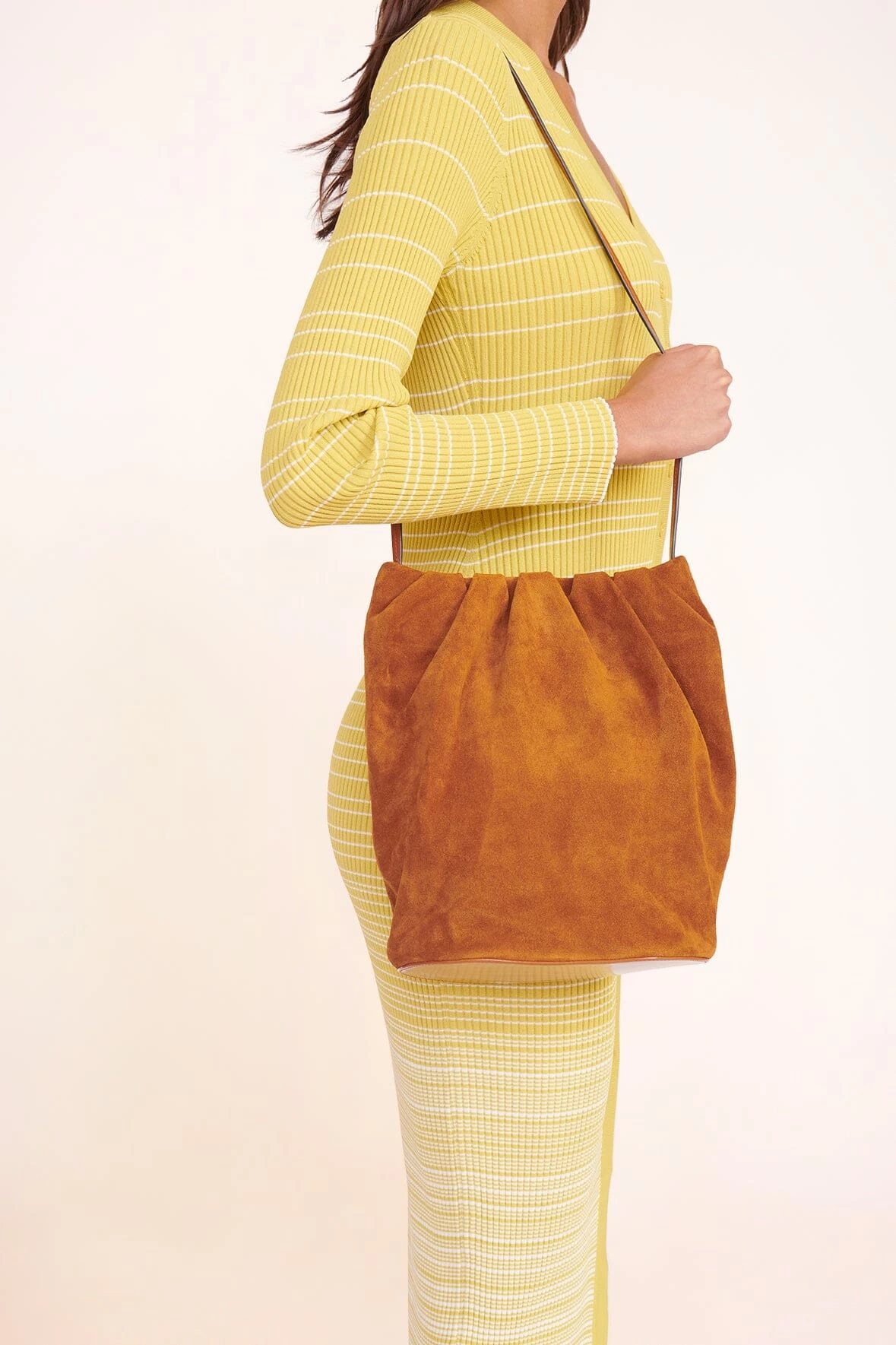 VALENTINA BUCKET BAG | TOBACCO 7 VALENTINA BUCKET BAG | TOBACCO - Image 7