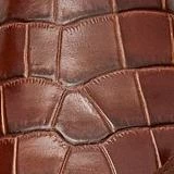 GINA MULE | BROWN CROC EMBOSSED 6 GINA MULE | BROWN CROC EMBOSSED - Image 6