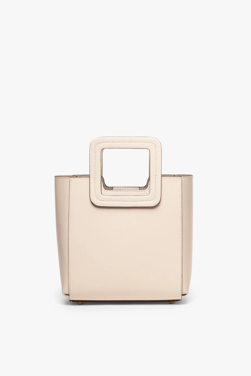 MINI SHIRLEY LEATHER BAG | CREAM 1 MINI SHIRLEY LEATHER BAG | CREAM
