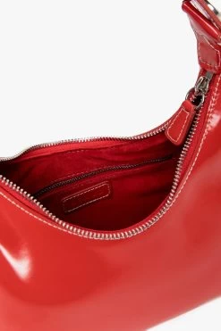 SCOTTY BAG | TOMATO -Chic Style Shop STAUD SCOTTY BAG TOMATO CALF SUMMER PF 21 5