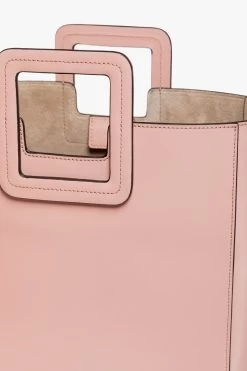 SHIRLEY LEATHER BAG | DARK BLUSH 10 SHIRLEY LEATHER BAG | DARK BLUSH -Chic Style Shop STAUD SHIRLEY DARK BLUSH CALF NAPPA SPRING 21 5