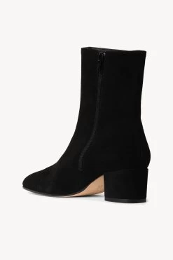 AIMEE SHORT BOOT | BLACK SUEDE -Chic Style Shop STAUD AIMEE SHORT BOOT BLACK FALL 22 ECOM 3