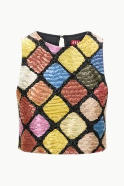 ALORA TOP | DANCE FLOOR 12 ALORA TOP | DANCE FLOOR -Chic Style Shop STAUD ALORATOP DANCEFLOOR ECOM 1