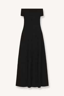 ARTISTRY DRESS | BLACK 11 ARTISTRY DRESS | BLACK -Chic Style Shop STAUD ARTISTRY DRESS BLACK FALL 23 ECOM 1 1