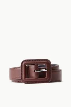 JEANS BELT | MAHOGANY