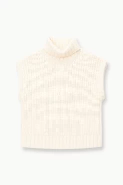 BETTE SWEATER | IVORY -Chic Style Shop STAUD BETTESWEATER KNITTOP IVORY FALL 23 ECOM 1
