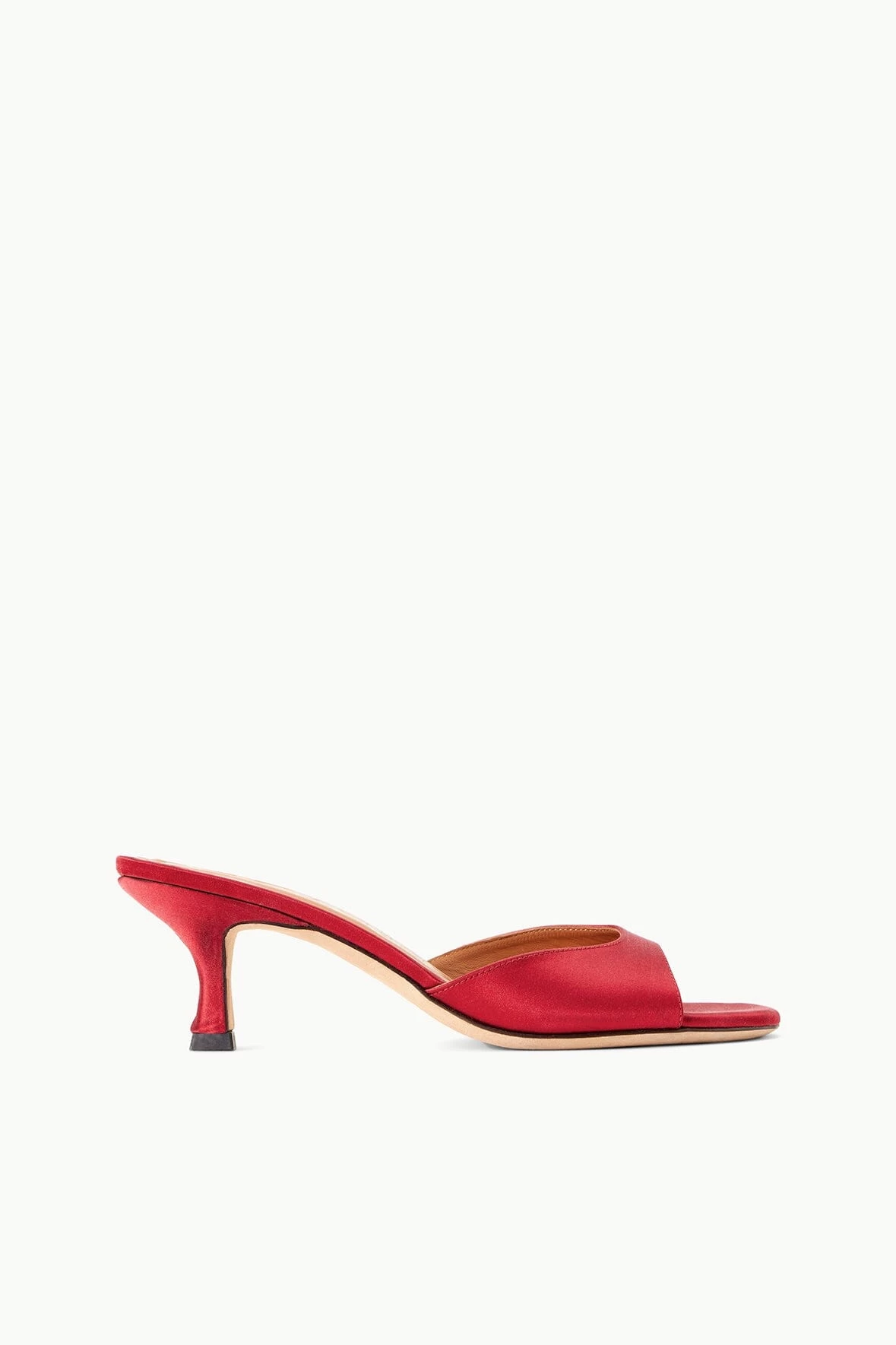 BRIGITTE MULE | RUBY SATIN 1 BRIGITTE MULE | RUBY SATIN