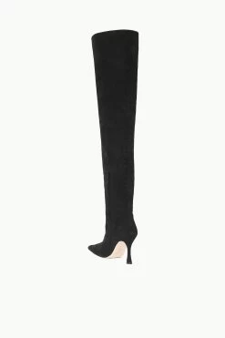 CAMI OVER THE KNEE BOOT | BLACK SUEDE -Chic Style Shop STAUD CAMIOTK BOOT BLACK FALL 23 ECOM 3
