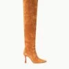 CAMI OVER THE KNEE BOOT | TAN SUEDE