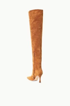 CAMI OVER THE KNEE BOOT | TAN SUEDE -Chic Style Shop STAUD CAMIOTK BOOT TAN FALL 23 ECOM 3