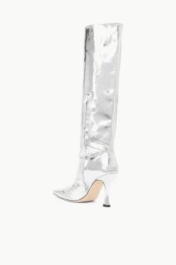 CAMI BOOT | CHROME 12 CAMI BOOT | CHROME -Chic Style Shop STAUD CAMI BOOT CHROME FALL 23 ECOM 3