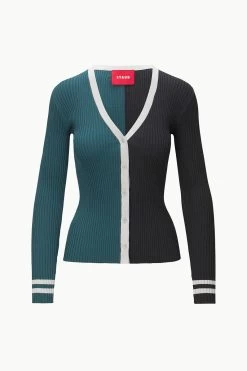 THE STAUD NFL CARGO SWEATER | PHILADELPHIA EAGLES -Chic Style Shop STAUD CARGOSWEATERXNFL SWEATER PHILADELPHIAEAGLES FANATICS 23 ECOM 1