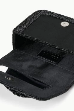 CARMEN BEADED BOX BAG | BLACK -Chic Style Shop STAUD CARMENBEADEDBOXBAG BLACK ECOM 3
