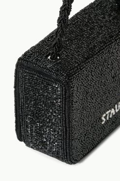 CARMEN BEADED BOX BAG | BLACK -Chic Style Shop STAUD CARMENBEADEDBOXBAG BLACK ECOM 4