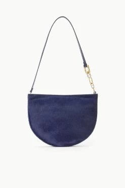 COLT SHOULDER BAG | NAVY HAIRCALF